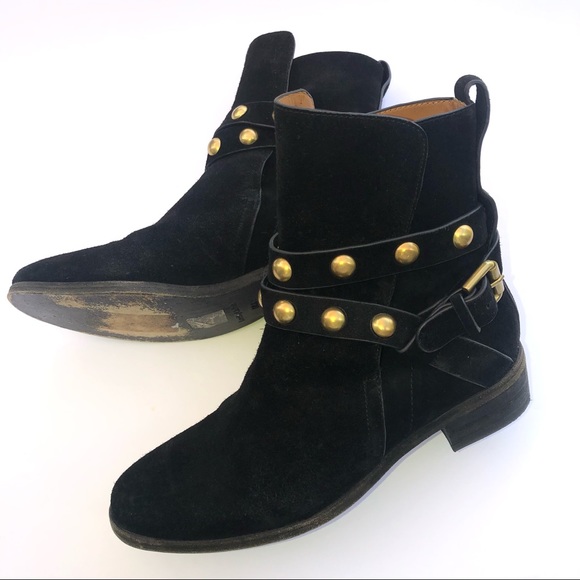 See by Chloe {Janis} Black Suede Ankle Booties - Picture 2 of 11